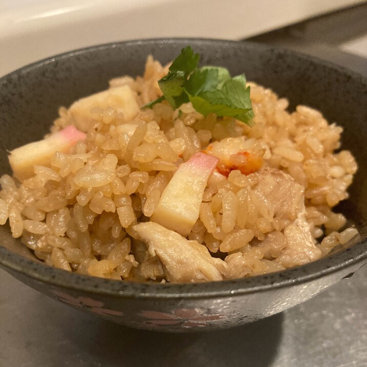 年末年始の余った食材で☆炊き込みご飯♪